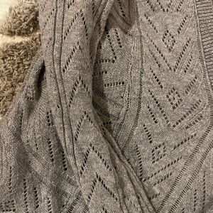 American eagle gray sweater dress